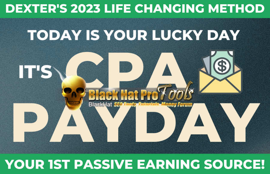 CPA Payday – Your 1st Passive Earning Source – Free Download BuySellMethods Leak